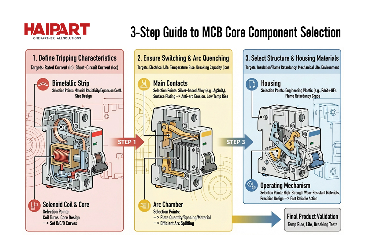 Precision Engineering in 3 Steps: How to Select MCB Core Components