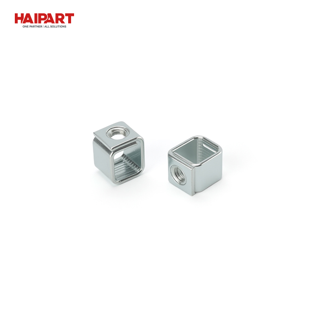 Application of low carbon steel terminals in high strength structural parts