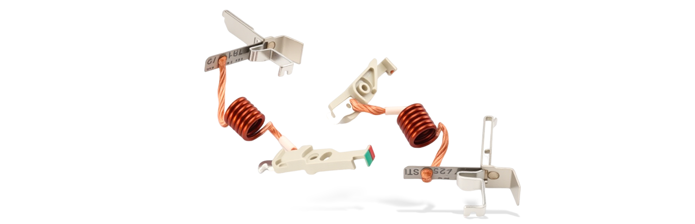 Miniature circuit breaker magnetic system