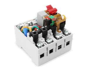 RCCB Residual Current Circuit Breaker Leakage protection Red handle 3P+N 20A parts