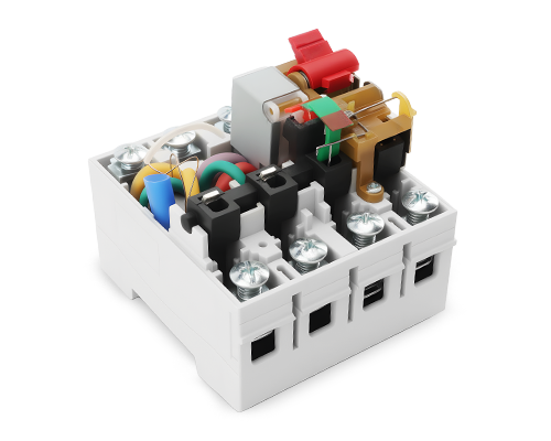 RCCB Residual Current Circuit Breaker Leakage protection Red handle 3P+N 20A parts