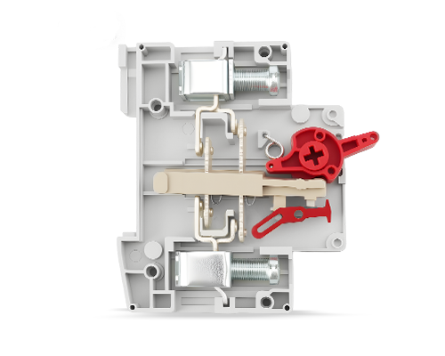 MCB Miniature Circuit Breaker 1P (KNH2-125A) parts