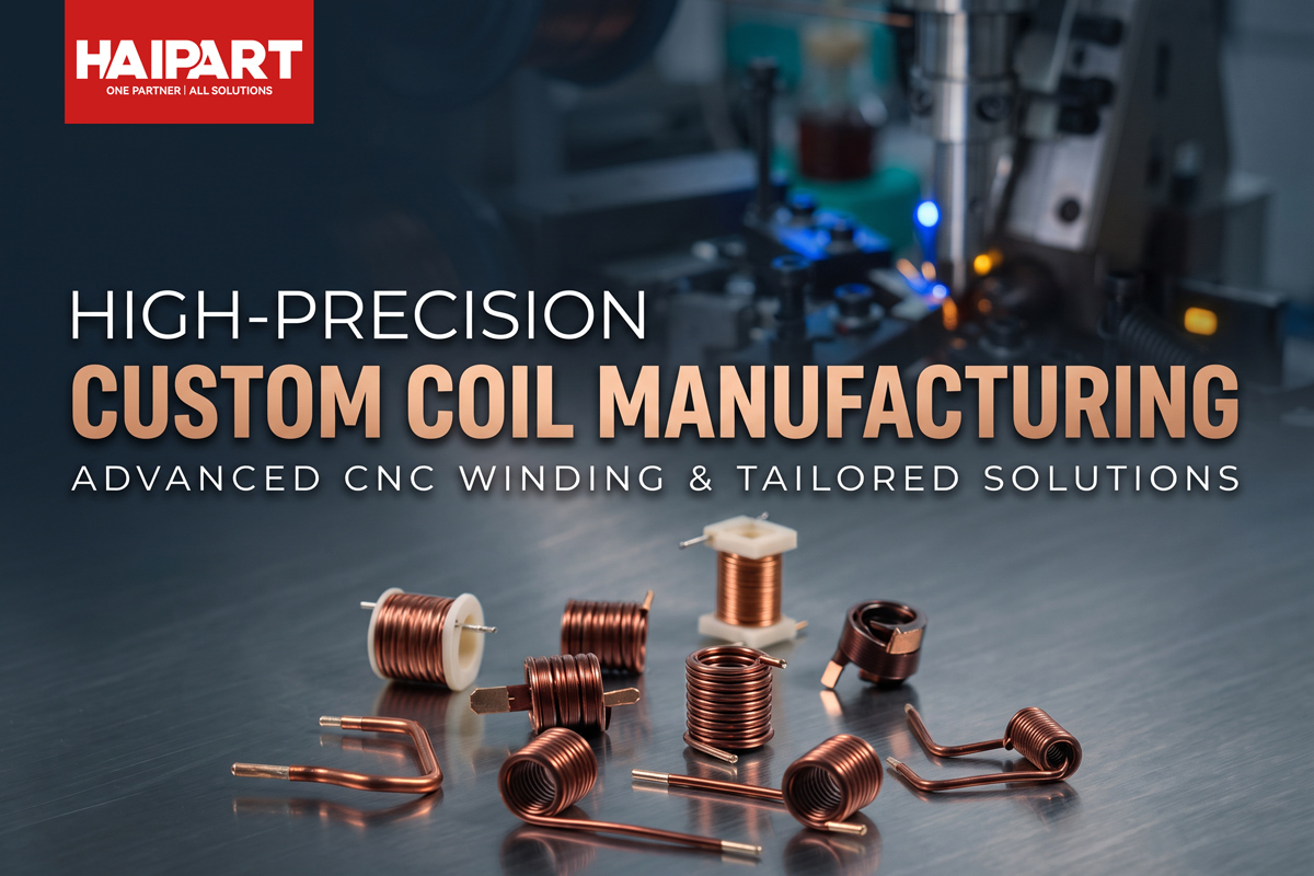 Custom Inductor Coils & Precision CNC Winding Solutions | HAIPART